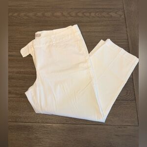 Loft Women's White Jeans